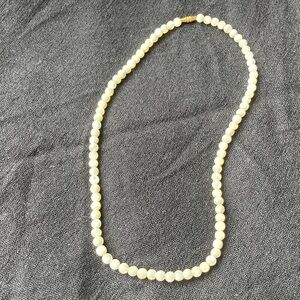 Vintage Mother of Pearl Beaded Necklace